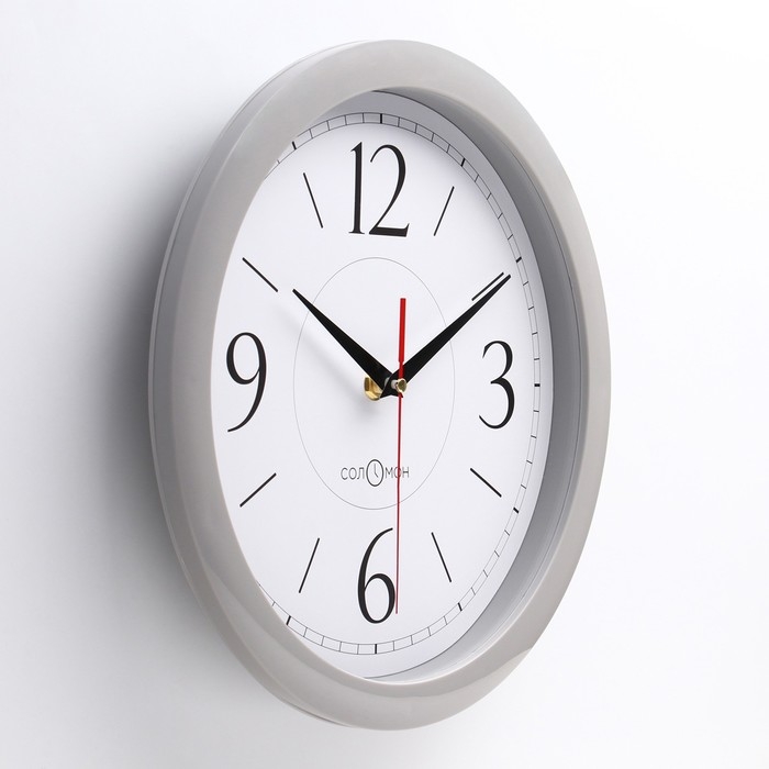 Часы настенные, d-28 см, интерьерные, Классика, бесшумные Часы настенные, d-28 см, интерьерные, Классика, бесшумные