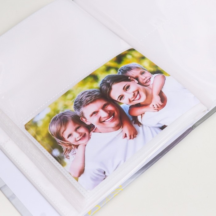 Фотоальбом на 200 фото 10х15 см, пластик. листы "fluffy pets" Муррр