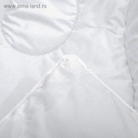 Одеяло зимнее 140х205 см, иск. лебяжий пух, ткань глосс-сатин, п/э 100%