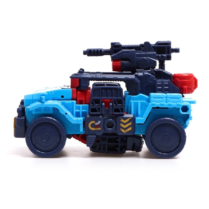 Робот «Военный внедорожник», трансформируется, цвет синий Робот «Военный внедорожник», трансформируется, цвет синий