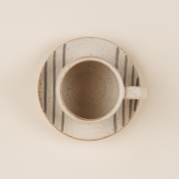 Чайная пара керамическая SL Home &laquo;Райяс&raquo;, 2 предмета: чашка 230 мл, блюдце d=12,5 см, цвет бежевый