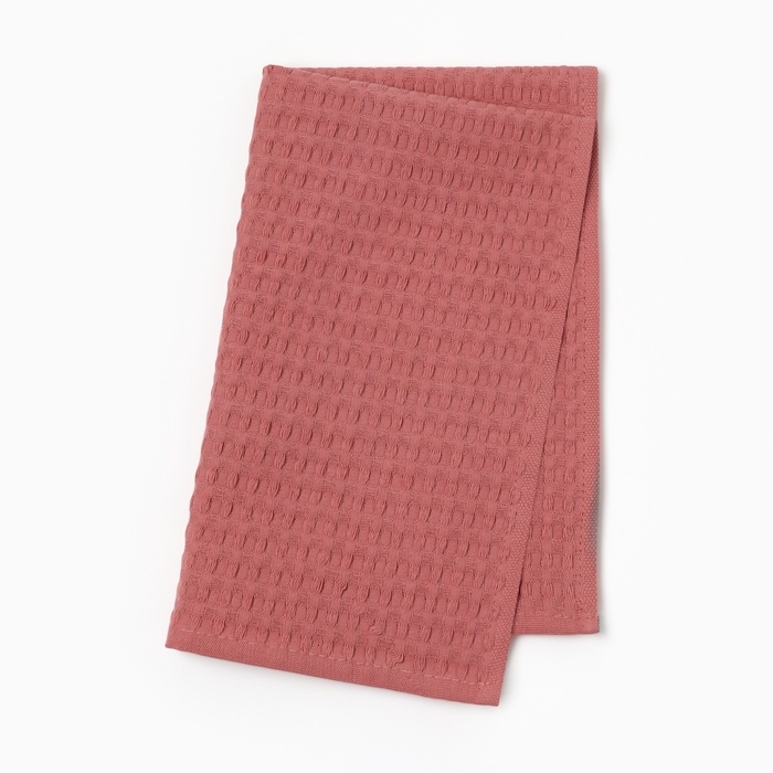 Набор кухонный Love варежка 20х28см, полотенце вафля 35х60см