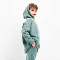 Костюм детский (худи, брюки) MINAKU цвет хаки, рост 128 см Костюм детский (худи, брюки) MINAKU цвет хаки, рост 128 см