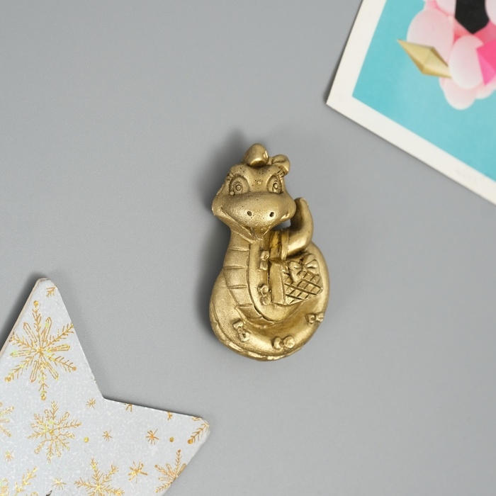 Магнит полистоун Магнит полистоун "Змейка/Змей" МИКС 6х1,5х5 см