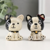 Сувенир полистоун "Милая собака" МИКС 3х4х5 см Сувенир полистоун "Милая собака" МИКС 3х4х5 см