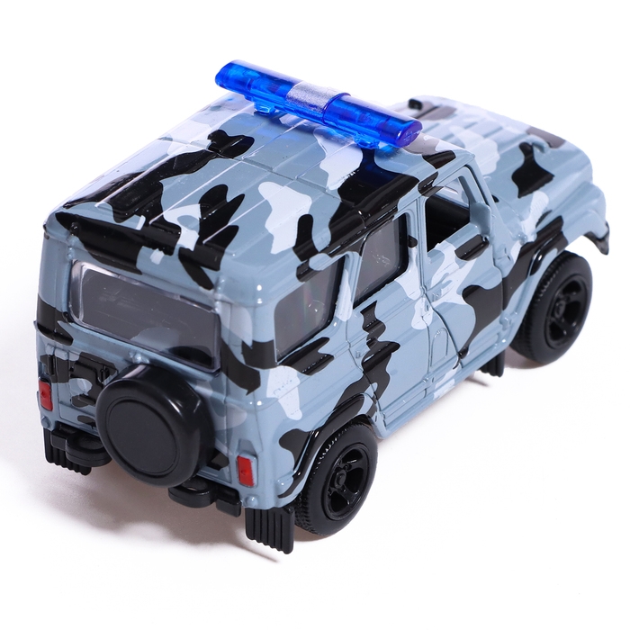 Машина металлическая «УАЗ» Hunter, «ОМОН», инерция, 1:50 Машина металлическая «УАЗ» Hunter, «ОМОН», инерция, 1:50