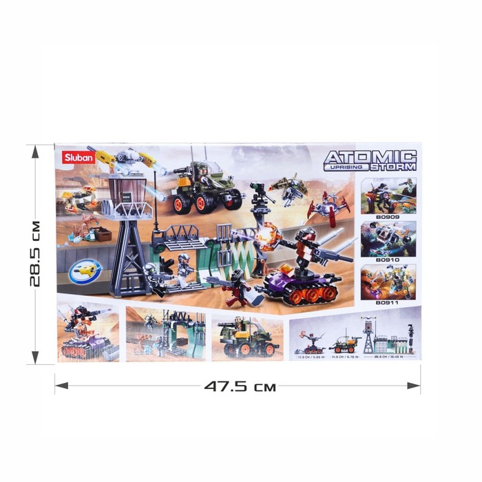 Конструктор Космические войны &laquo;Осада крепости&raquo;, 501 деталь