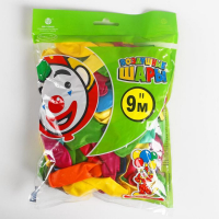 Шар латексный 9", металлик и перламутр, набор 100 шт., цвета МИКС Шар латексный 9", металлик и перламутр, набор 100 шт., цвета МИКС