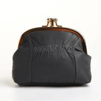 Кошелёк-косметичка, 2 отдела на рамке, цвет серый МИКС Кошелёк-косметичка, 2 отдела на рамке, цвет серый МИКС