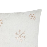 Наволочка декоративная Этель &laquo;Снежинка&raquo; золото 43 х 43 см, 100% п/э
