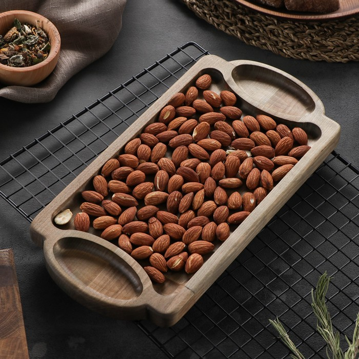 Поднос для подачи Adelica, 30&times;15&times;1,8 см, массив берёзы