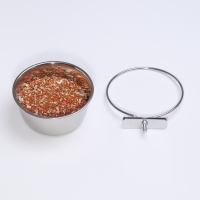 Кормушка для клетки с креплением на винтах, 600 мл Кормушка для клетки с креплением на винтах, 600 мл