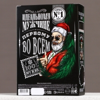 Подарочный набор ЧИСТОЕ СЧАСТЬЕ &laquo;Лучшему из лучших&raquo;: гель для душа 250 мл и мочалка для тела, Новый Год