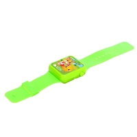 Музыкальные часики «Сказочные часики», детские, звук, цвет зелёный Музыкальные часики «Сказочные часики», детские, звук, цвет зелёный