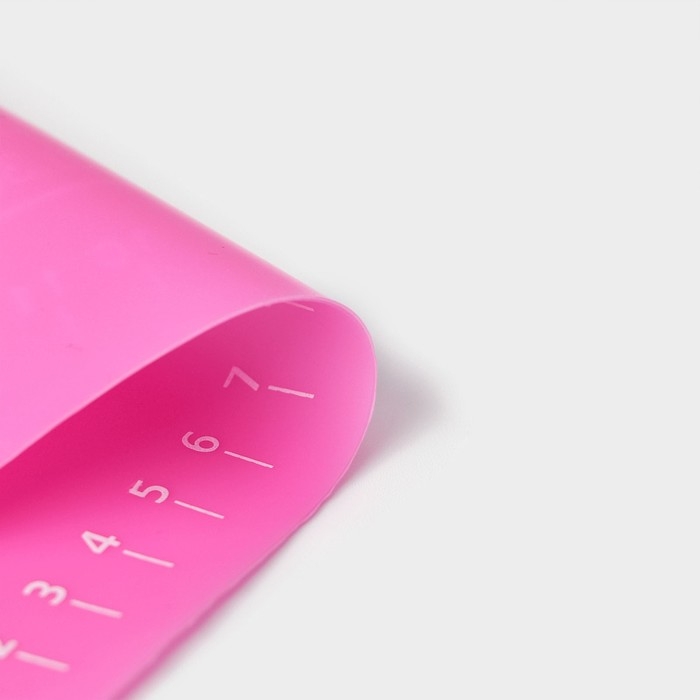 Коврик для выпечки с разметкой Доляна «Эрме», силикон, 28×25,5 см, цвет МИКС Коврик для выпечки с разметкой Доляна «Эрме», силикон, 28×25,5 см, цвет МИКС