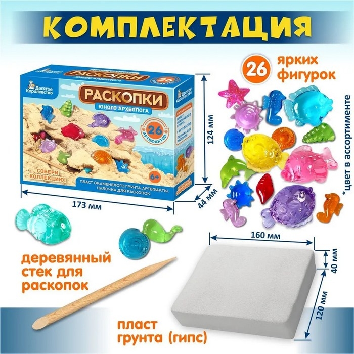 Раскопки &laquo;Юного археолога&raquo;, 26 артефактов