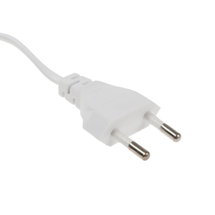 Светильник с выключателем, под лампу, Е27, провод 5 м, белый Светильник с выключателем, под лампу, Е27, провод 5 м, белый