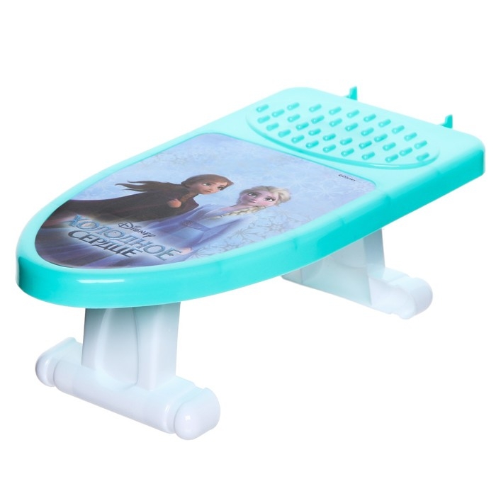 Набор бытовой техники Frozen, Холодное сердце: утюг, доска, корзина, вешалки Набор бытовой техники Frozen, Холодное сердце: утюг, доска, корзина, вешалки