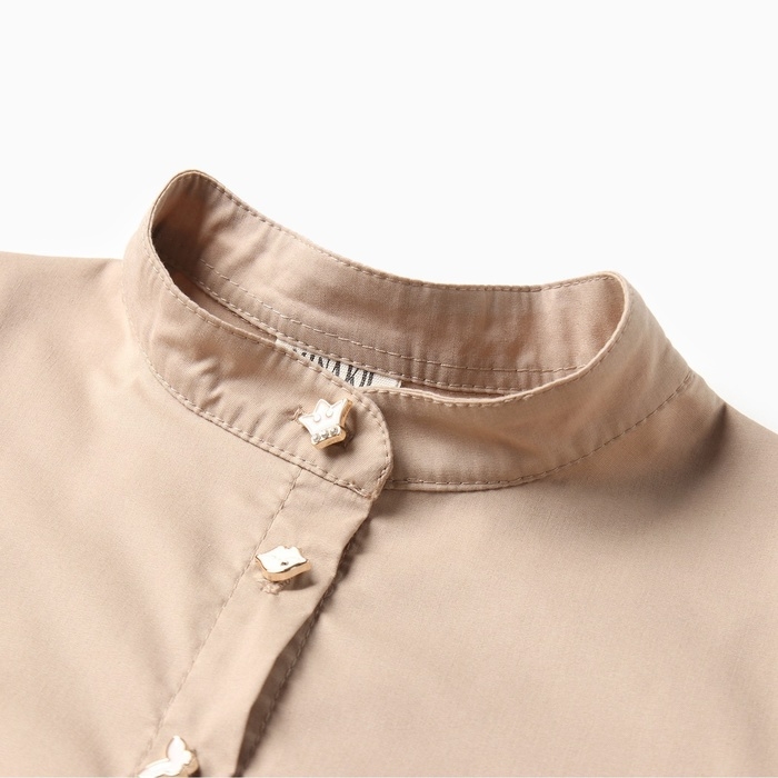 Платье для девочки MINAKU цвет бежевый,  рост 104 см