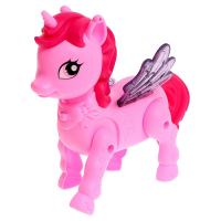 Музыкальная игрушка «Чудо мороженое: Единорог» ходит, звук, свет, с аксессуарами Музыкальная игрушка «Чудо мороженое: Единорог» ходит, звук, свет, с аксессуарами