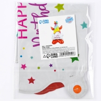 Шар фольгированный 22" «День Рождение», на подставке, под воздух Шар фольгированный 22" «День Рождение», на подставке, под воздух