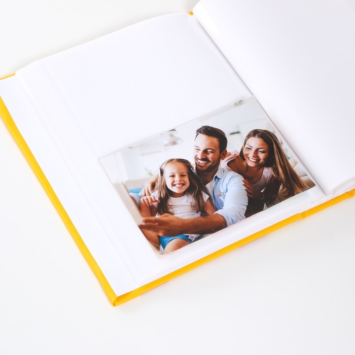 Фотоальбом на 200 фото 10х15 см "Мишка зимний" МИКС 4,7х17,5х22,5 см