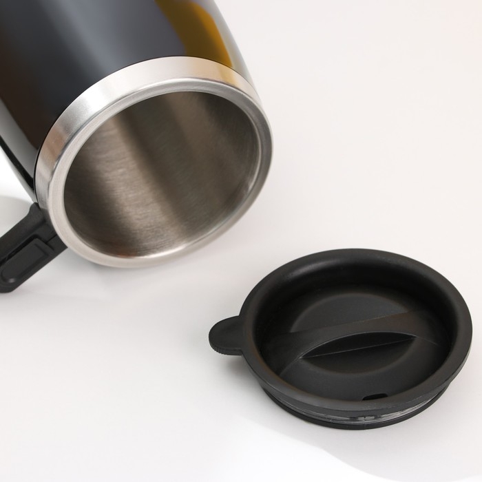 Термокружка &laquo;Пол литра хорошего настроения&raquo;, 400 мл, сохраняет тепло 2 ч