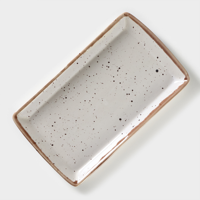 Блюдо Punto bianca, 12&times;20,5 см