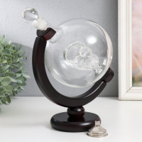 Сувенирный графин "Череп в шаре" 850 мл 27х16,5х36 см Сувенирный графин "Череп в шаре" 850 мл 27х16,5х36 см