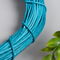 Кольцо ротанг для изготовления ловца снов "Синий" d=15 см Кольцо ротанг для изготовления ловца снов "Синий" d=15 см