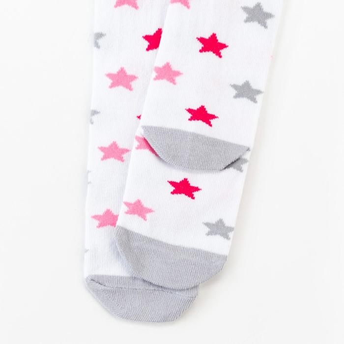 Колготки детские KAFTAN &laquo;Звёзды&raquo; 104-110 см, цвет белый