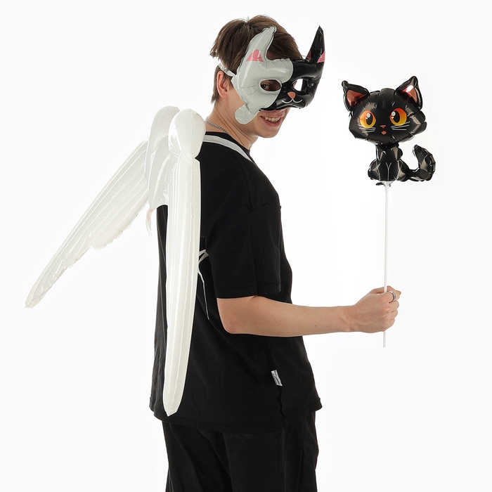 Набор фольгированных шаров «Карнавальный набор. Кошка», 3 шт. Набор фольгированных шаров «Карнавальный набор. Кошка», 3 шт.