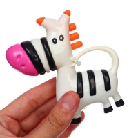 Набор погремушек - прорезывателей &laquo;Зебра и Эскимо&raquo;, 2 шт, Крошка