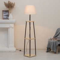 Торшер напольный с полочками "Минимализм" Е27 40W 45х45х154,5 см