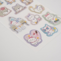 Наклейка пластик "Домашние милашки" 20х9 см