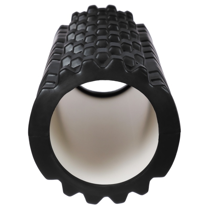 Ролик массажный Sangh, 33х14 см, цвет чёрный Ролик массажный Sangh, 33х14 см, цвет чёрный