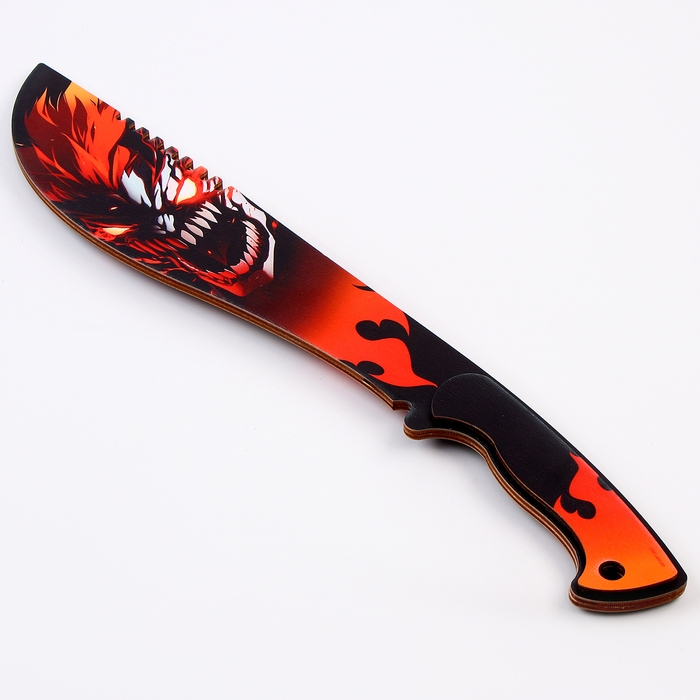 Деревянное оружие детское сувенирное &laquo;Мачете&raquo;, монстр