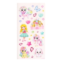 Металлофон фигурный, цвет МИКС