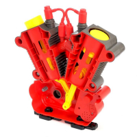 Конструктор &laquo;Двигатель внутреннего сгорания&raquo;, световые и звуковые эффекты, 31 деталь