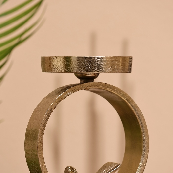 Подсвечник Подсвечник "Птенчик" 21 см, алюминий