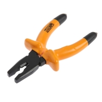 Плоскогубцы диэлектрические ТУНДРА, изолирующие рукоятки из резины до 1000 В, 160 мм Плоскогубцы диэлектрические ТУНДРА, изолирующие рукоятки из резины до 1000 В, 160 мм