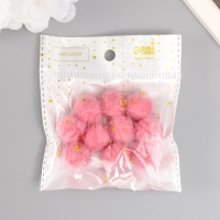 Декор для творчества искусственный мех "Шарик" розовый набор 10 шт, d=2 см Декор для творчества искусственный мех "Шарик" розовый набор 10 шт, d=2 см