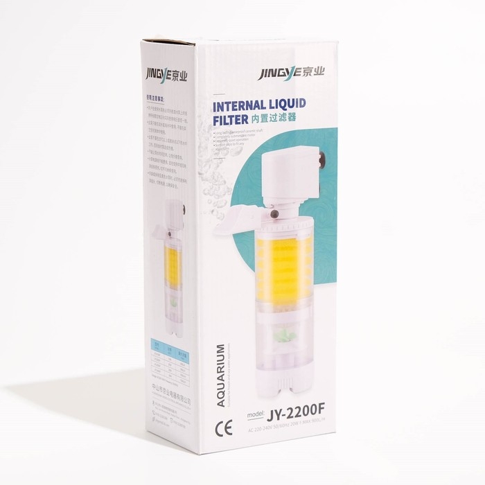 Фильтр внутренний JINGYE JY-2200F, с импеллером, 900 л/ч, 20 Вт Фильтр внутренний JINGYE JY-2200F, с импеллером, 900 л/ч, 20 Вт