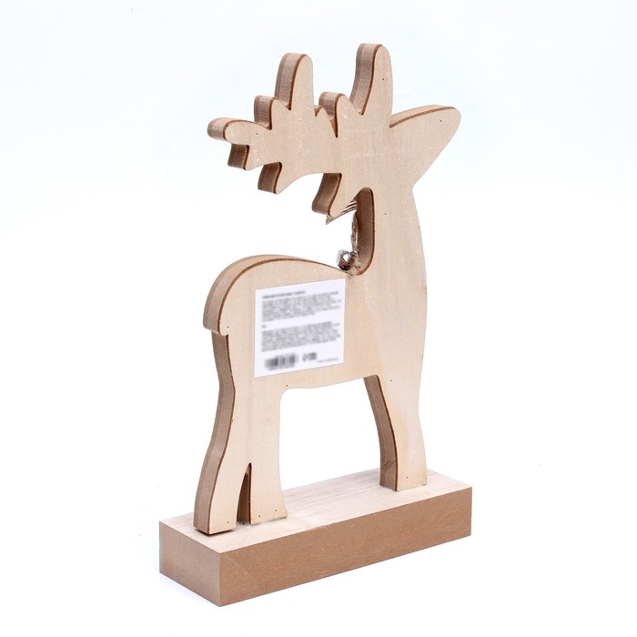 Новогодний декор с подсветкой «Олень» 15 × 5 × 23,5 см Новогодний декор с подсветкой «Олень» 15 × 5 × 23,5 см