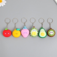 Брелок резина "Фруктик с рожицей" МИКС 5,7х4,3х2,5 см Брелок резина "Фруктик с рожицей" МИКС 5,7х4,3х2,5 см