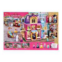 Конструктор Розовая Мечта &laquo;Дворец&raquo;, 526 деталей