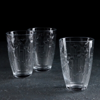 Набор стеклянных стаканов &laquo;Мармелад&raquo;, 360 мл, 3 шт