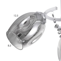 Люстра "Айлин" 3х60вт Е14 Белый,хром 55х55х20см Люстра "Айлин" 3х60вт Е14 Белый,хром 55х55х20см