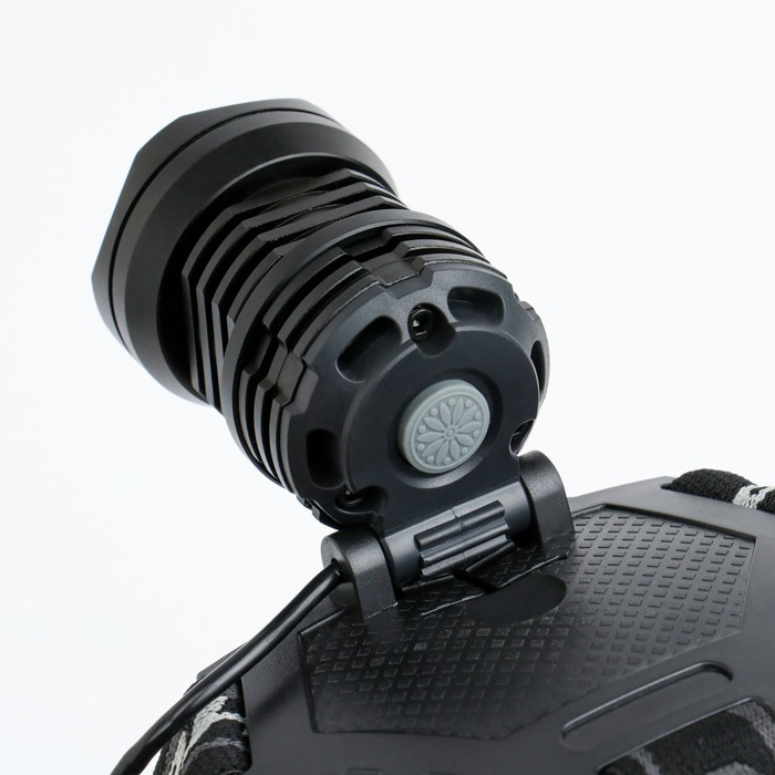 Фонарь налобный аккумуляторный, 50 Вт, 1000 лм, 6000 мАч, LED P70, 5 режимов, от USB Фонарь налобный аккумуляторный, 50 Вт, 1000 лм, 6000 мАч, LED P70, 5 режимов, от USB