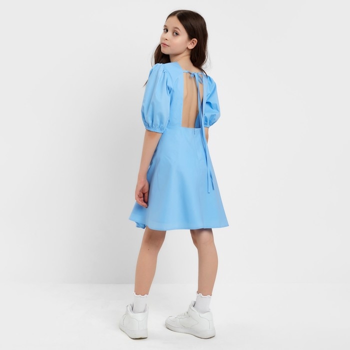 Платье для девочки MINAKU, цвет голубой, рост 152 см